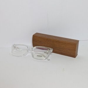 Classic Clear Frame Square Eyeglasses