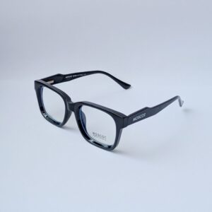 MOSCOT Black Full-Rim Rectangular Eyeglass Frame for Men