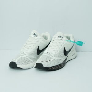 Air Max Style White & Black Lightweight Runner