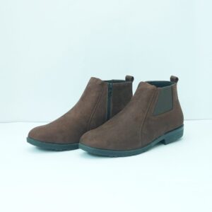 Classic Brown Chelsea Ankle Boots